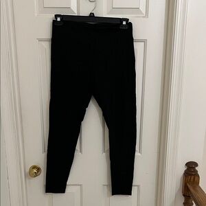 C9 by Champion Duo Dry Black Leggings with Back Zipper Size L